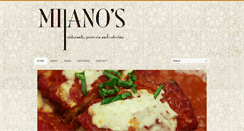 Desktop Screenshot of milanosonline.com